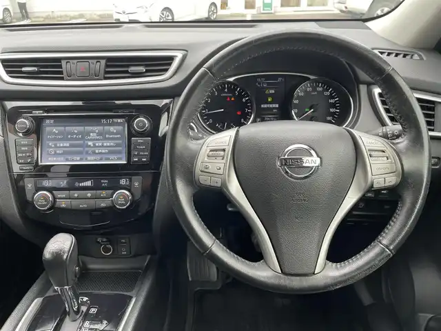 日産 エクストレイル 20X エマージェンシーブレーキ 宮崎県 2014(平26)年 7.9万km ブリリアントホワイトパール メーカーOPナビゲーション/　AM FM CD DVD BT TV/アラウンドビューモニター/エマージェンシーブレーキ/４WD/サンルーフ/ETC車載器/運転席助手席シートヒーター/パワーバックドア/LEDヘッドライト/プッシュスタート/アイドリングストップ/オートエアコン/スマートキー/ルーフレール