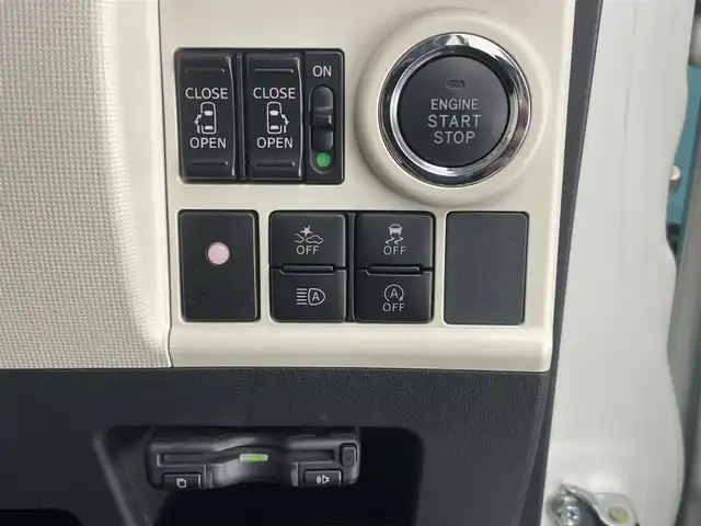ダイハツ ムーヴ キャンバス G メイクアップ リミテッド　SAⅢ 愛知県 2019(平31)年 7.3万km パールホワイトⅢ/ファインミントメタリック 2トーン 純正ナビ　全方位カメラ　禁煙　両側パワスラ　Ｂｌｕｅｔｏｏｔｈ　フルセグＴＶ　ＤＶＤ　ドラレコ　ＥＴＣ　スマートアシストIII　衝突軽減　アイドリングストップ　オートハイビーム　ＬＥＤライト　フォグ　プッシュスタート　スマートキー