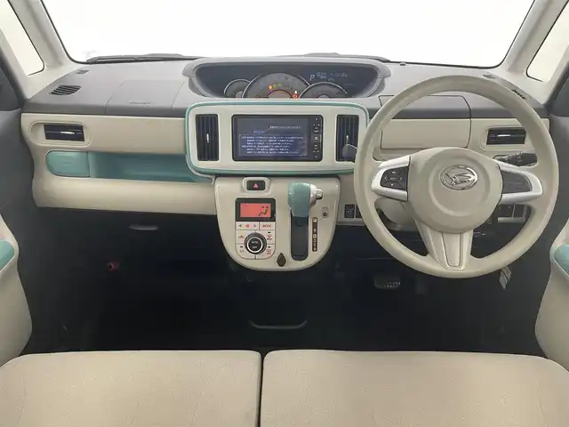 ダイハツ ムーヴ キャンバス G メイクアップ リミテッド　SAⅢ 愛知県 2019(平31)年 7.3万km パールホワイトⅢ/ファインミントメタリック 2トーン 純正ナビ　全方位カメラ　禁煙　両側パワスラ　Ｂｌｕｅｔｏｏｔｈ　フルセグＴＶ　ＤＶＤ　ドラレコ　ＥＴＣ　スマートアシストIII　衝突軽減　アイドリングストップ　オートハイビーム　ＬＥＤライト　フォグ　プッシュスタート　スマートキー