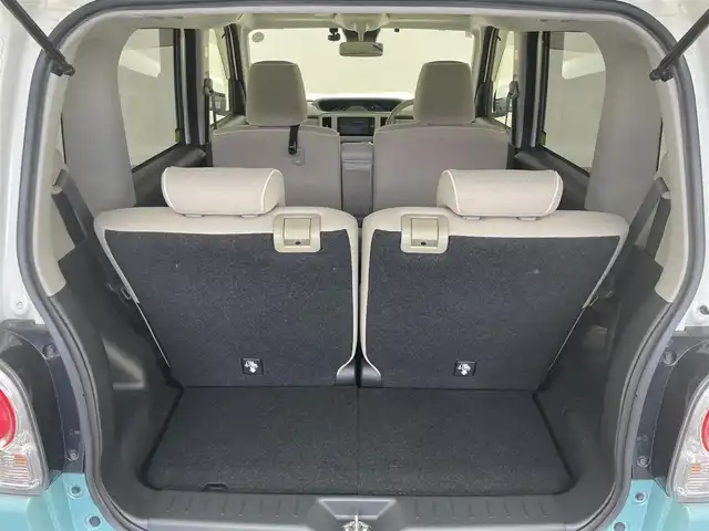 ダイハツ ムーヴ キャンバス G メイクアップ リミテッド　SAⅢ 愛知県 2019(平31)年 7.3万km パールホワイトⅢ/ファインミントメタリック 2トーン 純正ナビ　全方位カメラ　禁煙　両側パワスラ　Ｂｌｕｅｔｏｏｔｈ　フルセグＴＶ　ＤＶＤ　ドラレコ　ＥＴＣ　スマートアシストIII　衝突軽減　アイドリングストップ　オートハイビーム　ＬＥＤライト　フォグ　プッシュスタート　スマートキー