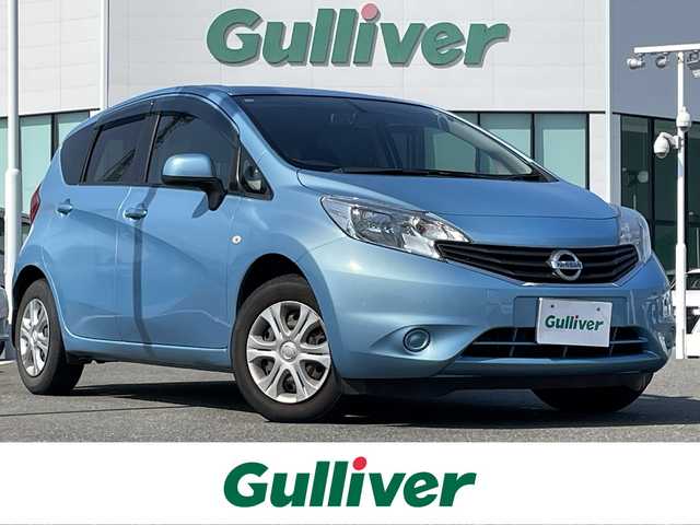 日産 ノート X DIG－S 佐賀県 2014(平26)年 3.7万km ソニックブルー 純正SDナビ/・フルセグTV/AM/FM/CD/SD/USB/アイドリングストップ/バックカメラ/プッシュスタート/スマートキー/ETC/ISOFIX対応/純正フォグライト/純正フロアマット/純正ドアバイザ―/スペアキー１本