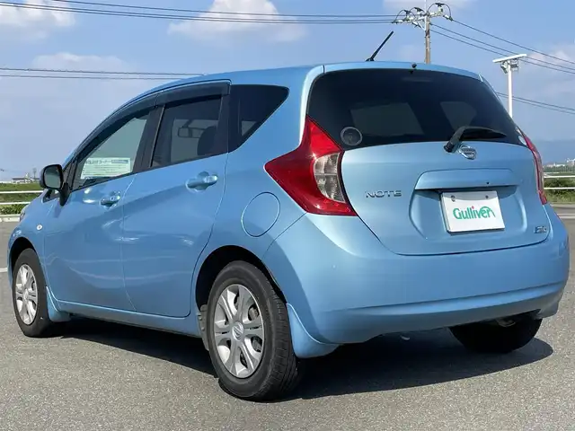 日産 ノート X DIG－S 佐賀県 2014(平26)年 3.7万km ソニックブルー 純正SDナビ/・フルセグTV/AM/FM/CD/SD/USB/アイドリングストップ/バックカメラ/プッシュスタート/スマートキー/ETC/ISOFIX対応/純正フォグライト/純正フロアマット/純正ドアバイザ―/スペアキー１本