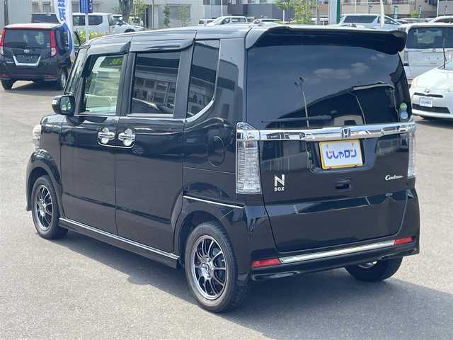 ホンダ Ｎ ＢＯＸ カスタム G ターボ Lパッケージ 宮城県 2015(平27)年 9.2万km スマートブラック (株)IDOMが運営する【じしゃロン仙台店】の自社ローン専用車両になりますこちらは現金またはオートローンご利用時の価格です。自社ローンご希望の方は別途その旨お申付け下さい/両側パワースライドドア/SDナビ/フルセグ/Bluetooth/CD/DVD/バックカメラ/クルコン/ETC/HIDヘッドライト