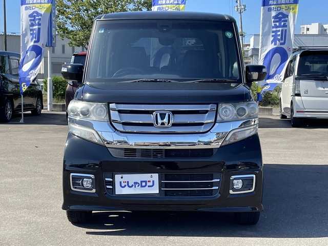 ホンダ Ｎ ＢＯＸ カスタム G ターボ Lパッケージ 宮城県 2015(平27)年 9.2万km スマートブラック (株)IDOMが運営する【じしゃロン仙台店】の自社ローン専用車両になりますこちらは現金またはオートローンご利用時の価格です。自社ローンご希望の方は別途その旨お申付け下さい/両側パワースライドドア/SDナビ/フルセグ/Bluetooth/CD/DVD/バックカメラ/クルコン/ETC/HIDヘッドライト