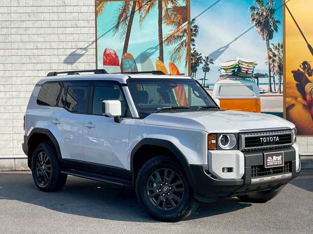 トヨタ ランドクルーザー ２５０ VX 宮崎県 2024(令6)年 0.1万km パール JBLサウンド/シートヒーター/シートエアコン/ドラレコ/純正ナビ/Bluetooth/フルセグ/HDMI/置くだけ充電/全方位カメラ/サンルーフ/デジタルインナーミラー/ETC2.0/パワーバックドア/ドアバイザー/純正フロアマット/ステアリングヒーター