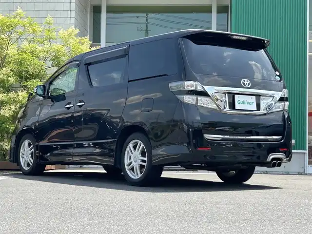 トヨタ ヴェルファイア 2．4Z 岡山県 2008(平20)年 14万km ブラック 両側パワースライドドア/サンルーフ/バックカメラ/スペアキー/純正ナビ/DVD再生機能/バックカメラ/ビルトインETC/AC100V/前後コーナーセンサー