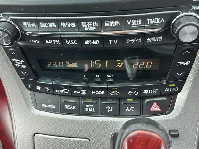 トヨタ ヴェルファイア 2．4Z 岡山県 2008(平20)年 14万km ブラック 両側パワースライドドア/サンルーフ/バックカメラ/スペアキー/純正ナビ/DVD再生機能/バックカメラ/ビルトインETC/AC100V/前後コーナーセンサー