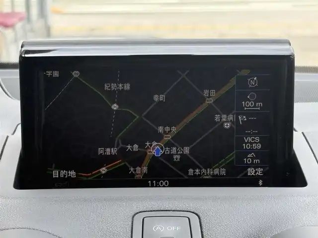 アウディ Ａ１ SB 1．0TFSI 三重県 2018(平30)年 4万km 黒Ⅱ 純正ナビ/　・フルセグ/　・Bluetooth/　・DVD/　・録音/スマートキー/プッシュスタート/D/N席シートヒーター/HIDヘッドライト/ターンミラー/ETC
