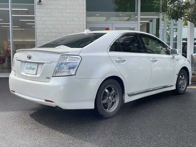 トヨタ ＳＡＩ G Aパッケージ 鳥取県 2012(平24)年 14万km パール メーカーポップアップナビ/フルセグ/バックカメラ/スマートキー/プッシュスタート/ビルトインETC/レーダークルーズ/革調シートカバー/前席パワーシート/社外AW/ウッドコンビハンドル/ウッド調パネル/リアスポイラー/ステアリングリモコン