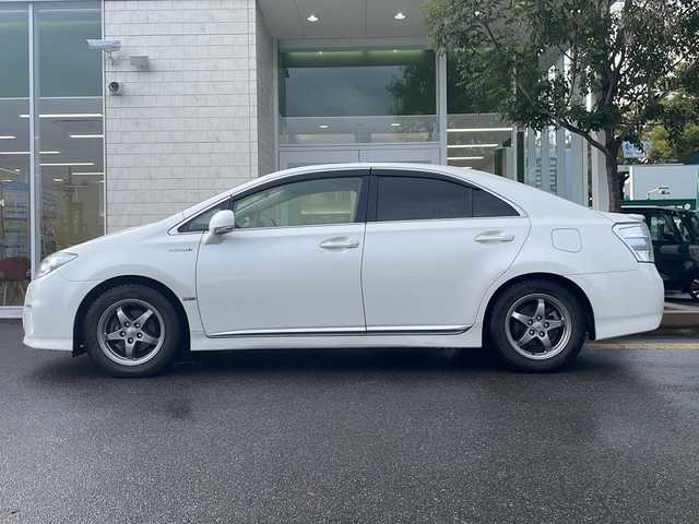 トヨタ ＳＡＩ G Aパッケージ 鳥取県 2012(平24)年 14万km パール メーカーポップアップナビ/フルセグ/バックカメラ/スマートキー/プッシュスタート/ビルトインETC/レーダークルーズ/革調シートカバー/前席パワーシート/社外AW/ウッドコンビハンドル/ウッド調パネル/リアスポイラー/ステアリングリモコン