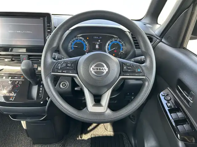 日産 ルークス HWS X プロパイロットED 鹿児島県 2020(令2)年 1.5万km ブラック 純正9インチＳＤナビ/　　CD/DVD/BT/全方位カメラ/純正ナビ連動ドライブレコーダー/両側パワースライドドア/クルーズコントロール/LEDヘッドライト/純正14インチアルミホイール/アイドリングストップ/社外ビルトインETC/スマートキー