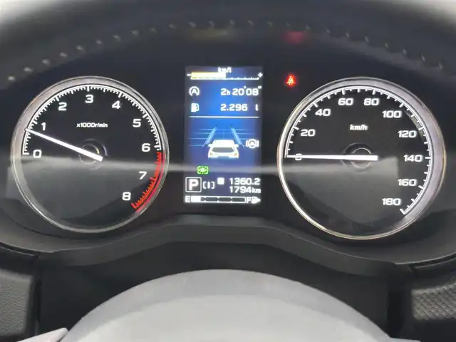スバル フォレスター スポーツ 熊本県 2024(令6)年 0.2万km クリムゾンレッドP ワンオーナー/純正SDナビ（CN-FX800D）/【フルセグテレビ/Bluetooth/CD/DVD】/サイド・バックカメラ/アイサイト/衝突軽減ブレーキ/レーダークルーズコントロール/ステアリングスイッチ/ハーフレザーシート/前席シートヒーター/前席パワーシート/ステアリングヒーター/電子パーキング/オートホールド/ETC/純正18インチAW/アイドリングストップ/パワーシート/横滑り防止/保証書/取扱説明書