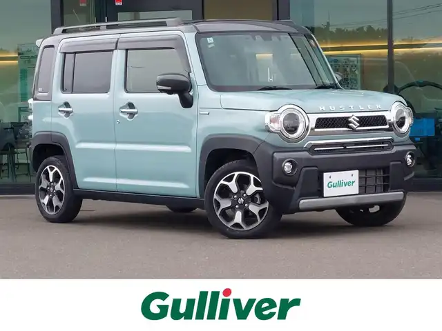 スズキ ハスラー Jスタイル ターボ 東京都 2022(令4)年 1.9万km オフブルーメタリック/ガンメタリック2トーンルーフ スズキセーフティサポート/・デュアルカメラブレーキサポート/・車線逸脱警報機能/・先行車発進お知らせ機能/・誤発進抑制機能/・アダプティブクルーズコントロール/・コーナーセンサー/・全方位モニター/プッシュスタート/アイドリングストップ/パドルシフト/純正ナビ/フルセグTV/ETC/ドライブレコーダー/ルーフレール/シートヒーター/LEDヘッドライト/オートライト/ドアバイザー/15インチ純正アルミホイール/スマートキー