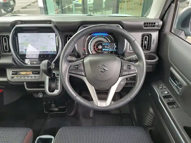 スズキ ハスラー Jスタイル ターボ 東京都 2022(令4)年 1.9万km オフブルーメタリック/ガンメタリック2トーンルーフ スズキセーフティサポート/・デュアルカメラブレーキサポート/・車線逸脱警報機能/・先行車発進お知らせ機能/・誤発進抑制機能/・アダプティブクルーズコントロール/・コーナーセンサー/・全方位モニター/プッシュスタート/アイドリングストップ/パドルシフト/純正ナビ/フルセグTV/ETC/ドライブレコーダー/ルーフレール/シートヒーター/LEDヘッドライト/オートライト/ドアバイザー/15インチ純正アルミホイール/スマートキー