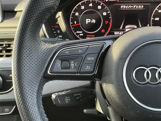 アウディ Ａ４ 2.0 TFSI クワトロ スポーツ Sライン PKG 長野県 2016(平28)年 5.1万km グレイシアホワイトメタリック ACC/ Audiサイドアシスト / パークアシスト/ バーチャルコックピット / マトリクスLED / ダイナミックインジケーター/ MMIナビ / 360°カメラ / ハーフレザ-シート / シートヒーター / PWシート / 前後ドラレコ