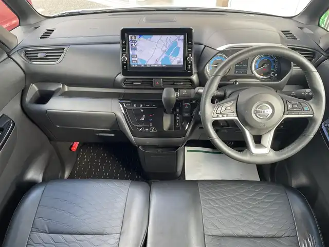 日産 ルークス HWS Gターボ プロパイロットED 兵庫県 2022(令4)年 4.7万km ホワイトパール 純正9インチナビ/アラウンドビューモニター/プロパイロット/エマージェンシーブレーキ/両側パワースライドドア/フルセグTV/Bluetooth接続/シートヒーター/後席サーキュレーター/革調シート/CD/DVD/ETC/ステアリングリモコン/LEDヘッドライト/スイッチスタート