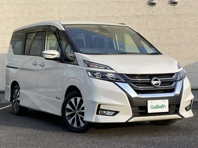 日産 セレナ ハイウェイスター ｖセレクション 禁煙 純正メモリナビ Bluetooth Ledランプ 18年式 平成30年式 ブリリアントホワイトパール Id 中古車検索のガリバー