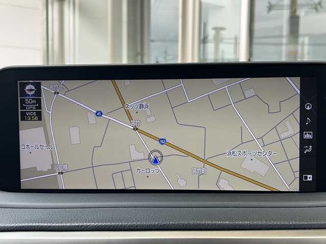 レクサス ＲＸ 450h バージョンL 静岡県 2019(令1)年 4.6万km ソニッククォーツ 純正メモリナビ/・CD/・DVD/・フルセグTV/・Bluetooth/・USB/・AM/・FM/主要装備/・衝突軽減/・レーンキープ/・追従クルコン/・BSM/・コーナーセンサー前後/・アラウンドビューモニター/・パワーバックドア/・パドルシフト/・全席パワーシート/・全席シートヒーター/・D+N席エアシート/・ビルトインETC2.0/・純正アルミホイール/・純正フロアマット/・オートハイビーム