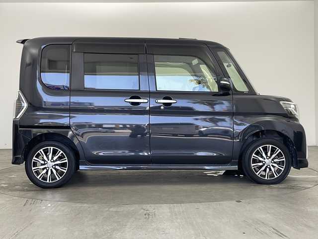ダイハツ タント カスタム X トップED SA Ⅲ 兵庫県 2017(平29)年 4.9万km ブラックマイカメタリック スマートアシストIII/・衝突回避支援ブレーキ機能/・衝突警報機能/・車線逸脱警報機能/・誤発進抑制制御機能/・先行車発進お知らせ機能/・オートハイビーム/純正15インチアルミホイール/アイドリングストップ/片側パワースライドドア/Kenwoodナビ/・ワンセグTV/・Bluetooth/・バックカメラ/プッシュスタート/ETC