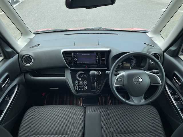 日産 デイズ ルークス X Vセレクション 長崎県 2018(平30)年 8.7万km ブロッサムピンク 純正メモリーナビ/CD/DVD/BT/フルセグTV/アラウンドビューモニター/エマージェンシーブレーキ/両側パワースラアイドドア/ステアリングスイッチ/ナビ連動ドライブレコーダー/純正14インチAW/ETC