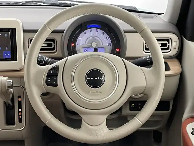 スズキ ラパン X 愛知県 2021(令3)年 1.9万km フレンチミントパールメタリック ディスプレイオーディオ　Ｂｌｕｅｔｏｏｔｈ　シートヒーター　純正アルミ　ツートンカラー　デュアルセンサーブレーキ　衝突軽減　車線逸脱　ＨＩＤオートライト　プッシュスタート　パーキングセンサー　禁煙車