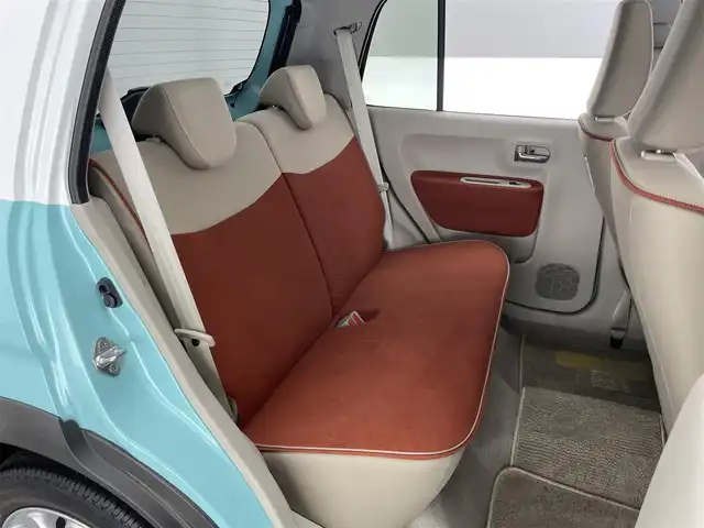 スズキ ラパン X 愛知県 2021(令3)年 1.9万km フレンチミントパールメタリック ディスプレイオーディオ　Ｂｌｕｅｔｏｏｔｈ　シートヒーター　純正アルミ　ツートンカラー　デュアルセンサーブレーキ　衝突軽減　車線逸脱　ＨＩＤオートライト　プッシュスタート　パーキングセンサー　禁煙車