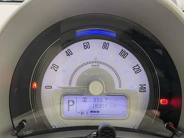 スズキ ラパン X 愛知県 2021(令3)年 1.9万km フレンチミントパールメタリック ディスプレイオーディオ　Ｂｌｕｅｔｏｏｔｈ　シートヒーター　純正アルミ　ツートンカラー　デュアルセンサーブレーキ　衝突軽減　車線逸脱　ＨＩＤオートライト　プッシュスタート　パーキングセンサー　禁煙車