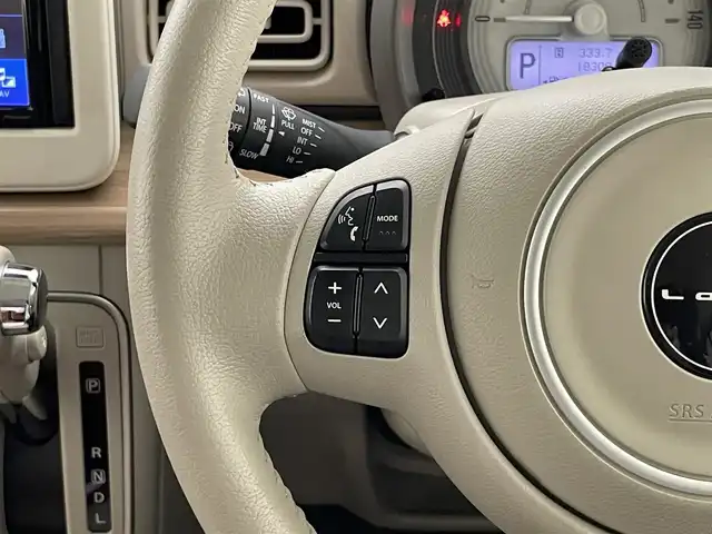 スズキ ラパン X 愛知県 2021(令3)年 1.9万km フレンチミントパールメタリック ディスプレイオーディオ　Ｂｌｕｅｔｏｏｔｈ　シートヒーター　純正アルミ　ツートンカラー　デュアルセンサーブレーキ　衝突軽減　車線逸脱　ＨＩＤオートライト　プッシュスタート　パーキングセンサー　禁煙車