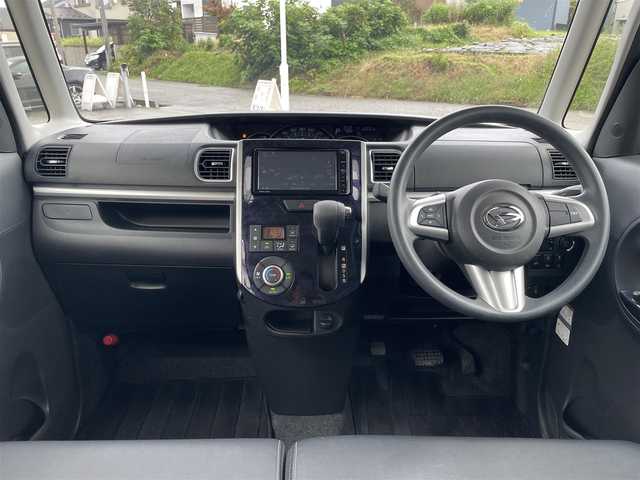 ダイハツ タント カスタム X トップED SA Ⅲ 富山県 2017(平29)年 2.2万km パールホワイトⅢ 純正ナビ／/フルセグＴＶ／/Ｂｌｕｅｔｏｏｔｈ／/ＤＶＤ再生／/Ｂカメラ／/パワースライドドア／/スマートキー／/シートヒーター／/ドライブレコーダー／/アイドリングストップ／/ＬＥＤオートライト／/スマートアシスト/ドライブレコーダー