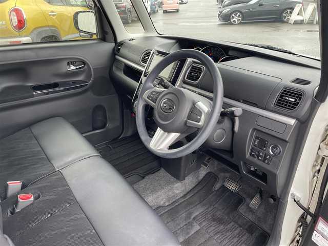 ダイハツ タント カスタム X トップED SA Ⅲ 富山県 2017(平29)年 2.2万km パールホワイトⅢ 純正ナビ／/フルセグＴＶ／/Ｂｌｕｅｔｏｏｔｈ／/ＤＶＤ再生／/Ｂカメラ／/パワースライドドア／/スマートキー／/シートヒーター／/ドライブレコーダー／/アイドリングストップ／/ＬＥＤオートライト／/スマートアシスト/ドライブレコーダー