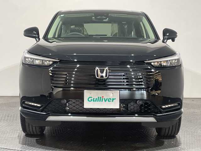 ホンダ ヴェゼル ハイブリッド e:HEV Z 愛媛県 2025(令7)年 0.1千km クリスタルブラックパール e:HEV Z　4VC4AZ　Honda CONNECTディスプレー+ETC2.0車載器+ワイヤレス充電器(231/000)/登録済未使用車　純正９型ナビ　バックカメラ　衝突被害軽減ブレーキ　ホンダセンシング　フルセグ　Ｂｌｕｅｔｏｏｔｈ　電動リアゲート　レーンアシスト　アダプティブクルーズコントロール　ＥＴＣ２．０　禁煙車