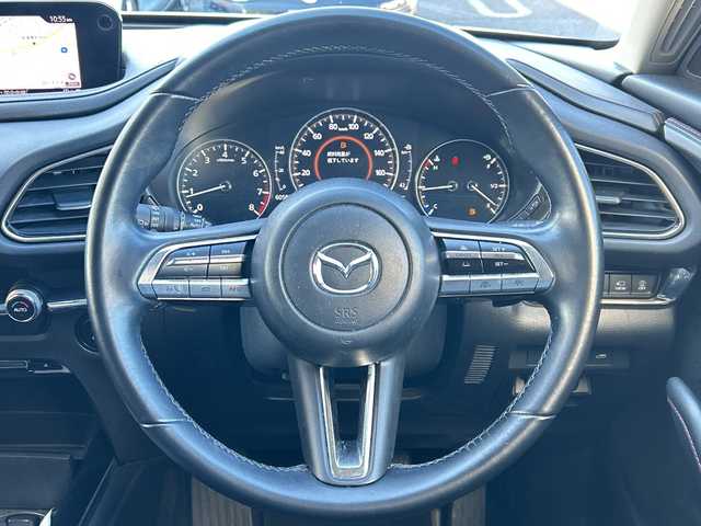 マツダ ＣＸ－３０ 20S ブラックトーンED 埼玉県 2022(令4)年 6.1万km スノーフレイクホワイトパールマイカ メーカーナビ　/(FM/AM/Bluetooth/USB/CD/DVD/フルセグ)/ETC/ドラレコ前後　/フロント・サイド・リアカメラ　/ワンオーナー　/TRC　/PCS　/BSM　/レーンキープアシスト　/クルーズコントロール　/プッシュスタート　/パドルシフト　/アイドリングストップ　/パワーバックドア　/ISOFIX/オートライト/オートハイビーム/電格ミラー/ステアリングスイッチ/パーキングセンサー/純正フロア/LEDヘッドライト