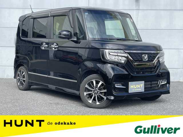 ホンダ Ｎ ＢＯＸ カスタム G L ホンダセンシング 千葉県 2018(平30)年 2.6万km クリスタルブラックパール 純正7インチSDナビ/(Bluetooth/ワンセグTV/SD/CD再生)/ホンダセンシング/-衝突軽減ブレーキ/-アダプティブクルーズコントロール/-車線維持支援システム/-オートハイビーム/両側パワースライドドア/ETC/バックカメラ/前後コーナーセンサー/LEDオートライト/プッシュスタート/スマートキー/ドアバイザー/ステアリングリモコン/アイドリングストップ
