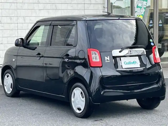 ホンダ Ｎ ＯＮＥ G 埼玉県 2014(平26)年 1.9万km スマートブラック 登録時18613km/純正Gathersナビ（/FM/AM/BT）/純正フロアマット/バックカメラ/ドアバイザー/アイドリングストップシステム/HIDヘッドランプ/オートライト/プッシュスタート/スマートキー/保証書/取扱説明書