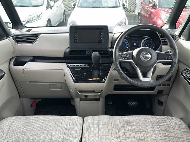 日産 ルークス X 千葉県 2020(令2)年 5.2万km ホワイトパール 純正メモリナビ（MJ120D-W）/BlueTooth接続/フルセグテレビ/CD/SD/AM/FM/バックカメラ/アラウンドビューモニター/片側パワースライドドア/ハンズフリースライドドア/アイドリングストップ/ドアバイザー/プッシュスタート/スマートキー/オートライト/オートハイビーム/ベンチシート/純正フロアマット/取扱説明書/保証書