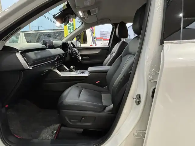マツダ ＣＸ－６０ 25S Lパッケージ 大阪府 2023(令5)年 3.5万km ロジウムホワイトプレミアムメタリック １オーナー/純正ナビ/（フルセグ／ＢＴ／ＣＤ／ＤＶＤ）/バックカメラ/レーダークルーズコントロール/衝突軽減システム/レーンキープアシスト/横滑り防止装置/ヘッドアップディスプレイ/ハンドルヒーター/AUTO HOLD/Apple Carplay/ハーフレザーシート/前席シートヒーター/前席パワーシート/社外フロアマット/純正２０インチＡＷ/ドラレコ/ETC/保証書/記録簿