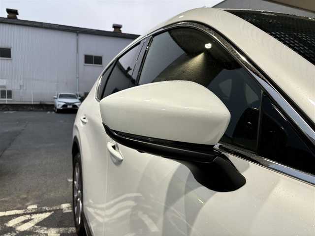 マツダ ＣＸ－６０ 25S Lパッケージ 大阪府 2023(令5)年 3.5万km ロジウムホワイトプレミアムメタリック ワンオーナー/黒革シート/前席シートヒーター/前席パワーシート/パワーバックドア/フルセグTV BT/全方位カメラ/ブラインドスポットモニタ/衝突被害軽減ブレーキ/レーダークルーズコントロール/レーンアシスト/ETC/前後ドラレコ/スマートキー 2個/20インチアルミホイール/パドルシフト/ステアリングヒーター/ステアリングリモコン/ヘッドアップディスプレイ/W サイド カーテン エアバッグ/禁煙車