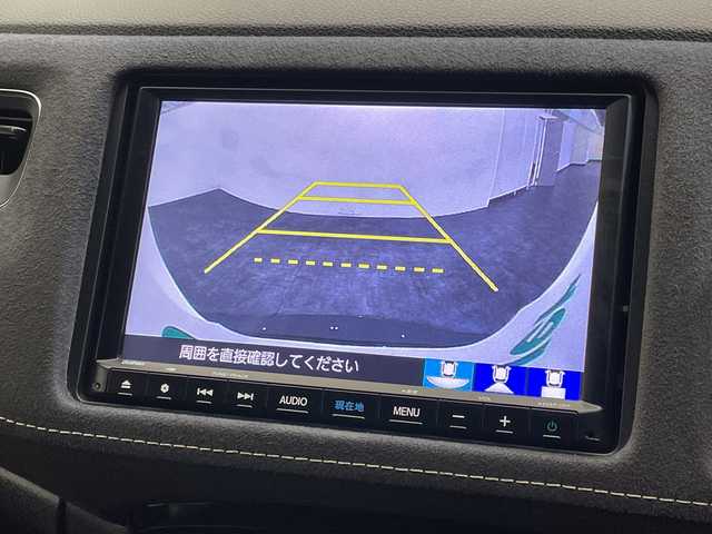 ホンダ ヴェゼル ハイブリッド RS ホンダセンシング 愛媛県 2021(令3)年 3.8万km プラチナホワイトパール 純正8型ナビ（VXM-205VFEi)/DVD　Bluetooth/前後ドライブレコーダー　/シートヒーター　/ビルドインETC/Honda SENSING（衝突軽減ブレーキ〈CMBS〉、誤発進抑制機能、歩行者事故低減ステアリング、/路外逸脱抑制機能、ACC〈アダプティブ・クルーズ・コントロール〉、LKAS〈車線維持支援システム〉、/先行車発進お知らせ機能、標識認識機能）/コンビシート＆専用インテリア【ウルトラスエート】/ボディーロアーガーニッシュ（RS仕様）/（フロントバンパーロアーガーニッシュ、サイドシルガーニッシュ、/リアバンパーロアーガーニッシュ、ホイールアーチプロテクター）