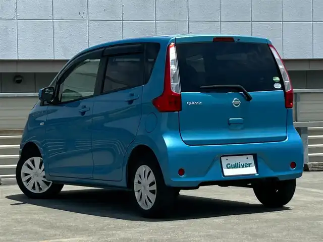 日産 デイズ J 静岡県 2013(平25)年 4.9万km シリカグリーン 純正オーディオ/CD、AUX/ドライブレコーダー/純正フロアマット