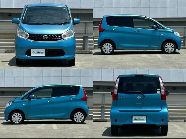 日産 デイズ J 静岡県 2013(平25)年 4.9万km シリカグリーン 純正オーディオ/CD、AUX/ドライブレコーダー/純正フロアマット