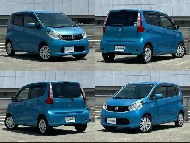 日産 デイズ J 静岡県 2013(平25)年 4.9万km シリカグリーン 純正オーディオ/CD、AUX/ドライブレコーダー/純正フロアマット