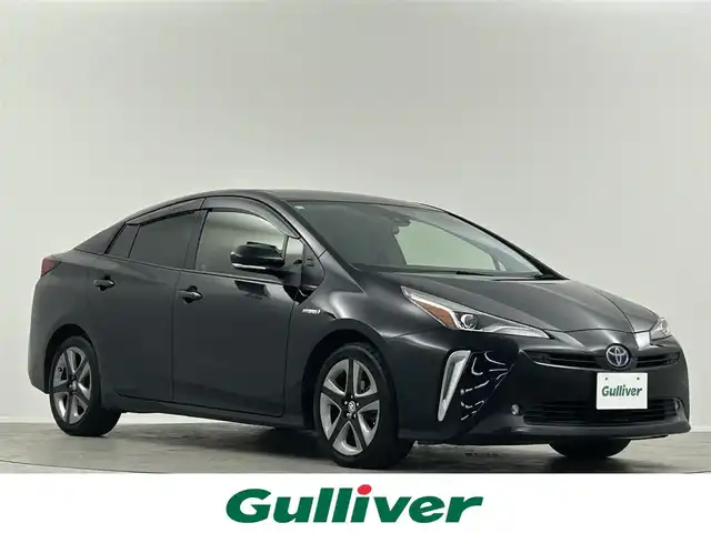 トヨタ プリウス Sツーリングセレクション 埼玉県 2019(平31)年 6.9万km アティチュードブラックマイカ 純正9インチナビ　CD DVD BT　フルセグ　HDMI　Bカメラ　ETC2.0　トヨタセーフティセンス　レーダークルコン　LEDオートライト　コーナーセンサー　