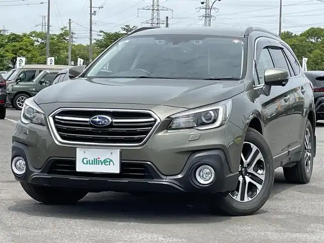 スバル アウトバック ベース 道央・札幌 2018(平30)年 5万km ワイルドネスグリーンM ４WD/純正ディーラーOPナビ/CD/DVD/BT/フルセグ/衝突被害軽減ブレーキ/横滑り防止装置/レーダークルーズコントロール/レーンキープアシスト/ヒルスタートアシスト/リヤパーキングセンサー/ブラインドスポットモニター/バック/サイド/フロントカメラ/ビルトインETC/ドライブレコーダー/X-MODE/SI-DRIVE/アイドリングストップ/パワーバックドア/前席パワーシート/D席メモリーシート/全席シートヒーター/革巻きステアリング/ステアリングリモコン/パドルシフト/ハンドルヒーター/電動パーキング/自動防眩ミラー/プッシュスタート/スマートキー/LEDヘッドライト/オートライト/フォグランプ/電動格納ミラー/ヒーテッドドアミラー/ウィンカーミラー/純正フロアマット/ドアバイザー/スペアキー