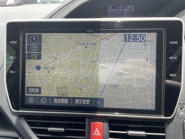 トヨタ ヴォクシー ZS 煌 福岡県 2018(平30)年 9.4万km ブラック 横滑り防止機能/盗難防止/衝突被害軽減ブレーキ/オートマチックハイビーム/ドラレコ/Bカメ/ACC/純正ナビ/Bluetooth/CD/USB/HDMI/SD/フルセグTV/ビルトインETC/純正フロアマット/純正AW/ウォークスルー/3列シート/両側パワースライドドア/WAC/Dualエアコン/ECOmode