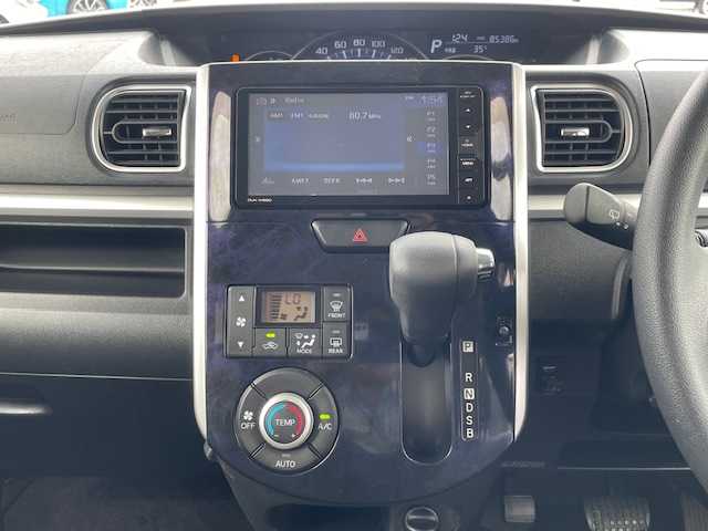ダイハツ タント カスタム X トップED SA Ⅲ 長崎県 2018(平30)年 8.6万km パールホワイトⅢ 社外ディスプレイオーディオ/CD/DVD/BT/USB/バックカメラ/左側パワースライドドア/スマートアシストIII/D席シートヒーター/LEDオートライト/オートマチックハイビーム/純正14インチAW
