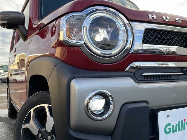 スズキ ハスラー Jスタイル ターボ 道北・旭川 2021(令3)年 3.8万km フェニックスレッドパール/ガンメタリック2トーンルーフ /4WDターボ//純正ナビ//フルセグ/DVD/CD/USB/BT//前席シートヒーター//パドルシフト//スズキセーフティサポート//デュアルカメラブレーキサポート//誤発進抑制機能//車線逸脱警報//ふらつき防止機能//先行車発進お知らせ機能//レーダークルーズコントロール//後退時ブレーキサポート//コーナーセンサー//社外前後ドライブレコーダー//純正15インチアルミホイール//ルーフレール//リアスポイラー//後席テーブル//純正フロアマット//LEDヘッドライト＆フォグ//社外15インチアルミホイール冬タイヤ積込/VRX2//保証書//取説