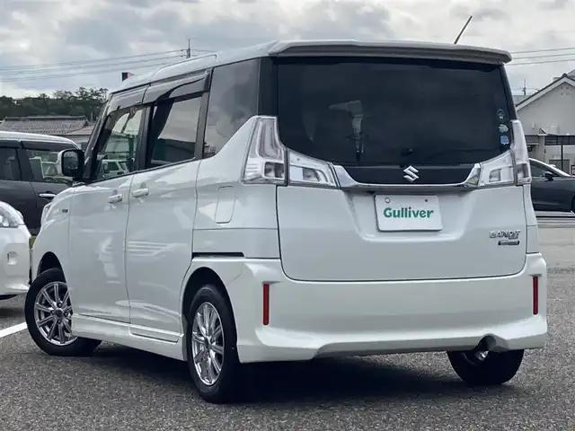 スズキ ソリオ バンディット HV MV Dカメラ ブレーキS 島根県 2017(平29)年 7.8万km ピュアホワイトP ワンオーナー /4WD/社外メモリナビ (CD/DVD/BT/フルセグ)/バックカメラ/両側パワースライドドア /衝突被害軽減ブレーキ/車線逸脱警報/クルーズコントロール/オートライト/前席シートヒーター /ステアリングリモコン/アイドリングストップ/電動格納ミラー/ミラーウィンカー/純正フロアマット/純正ドアバイザー/取扱説明書/保証書/スペアキー×1