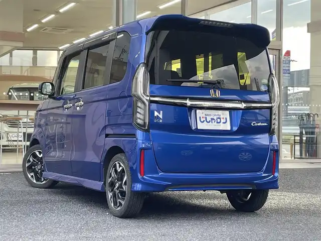 ホンダ Ｎ ＢＯＸ カスタム G L ターボ ホンダセンシング 岐阜県 2017(平29)年 7.6万km ブリリアントスポーティブルーメタリック2トーン (株)IDOMが運営する【じしゃロン多治見店】の自社ローン専用車両になります。こちらは現金またはオートローンご利用時の価格です。自社ローンご希望の方は別途その旨お申付け下さい。/gathersナビ/　（Bluetooth/DVD/USB/フルセグ）/Applecarplay（有線）/両側パワースライドドア/ホンダセンシング/・アダプティブクルーズコントロール/・衝突軽減ブレーキ/・レーンキープアシストシステム/・標識認識機能/・先行車発信告知/バックカメラ/プッシュスタート/オートライト/ETC/横滑り防止装置