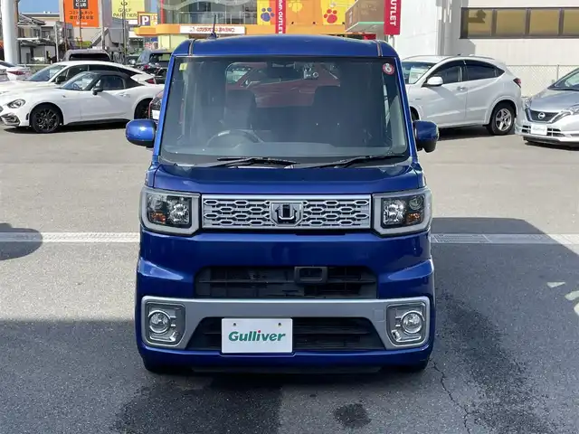 ダイハツ ウェイク X SA 群馬県 2015(平27)年 6.7万km ブルーメタリック スマートアシスト/純正SDナビ/　　Bluetooth/フルセグ/    CD/DVD/AM/FM/    ipod/MemoryMusicSD/片側パワースライドドア/オートLEDヘッドライト/フォグランプ/プッシュスタート/スマートキー/純正14AW/純正14AW付スタッドレスタイヤ有/純正フロアマット/前方ドライブレコーダー/ETC