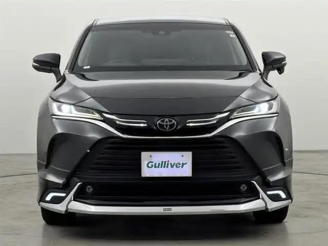 トヨタ ハリアー G 福岡県 2023(令5)年 2.8万km プレシャスブラックパール モデリスタエアロ　/純正１２．３型ＤＡ／フルセグＴＶ　/バックカメラ　/デジタルルームミラー　/ビルトインＥＴＣ２．０　/前方ドライブレコーダー　/トヨタセーフティセンス　/レーダークルーズコントロール　/コーナーセンサー　/衝突軽減ブレーキ　/レーンキープ　/ブラインドスポットモニター　/アクセル踏み間違い防止　/ハーフレザーシート　/パワーバックドア　/ＬＥＤヘッドライト